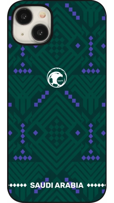 iPhone 15 Plus Case Hülle - Saudi Arabien 2026 personalisierbares Fussballtrikot