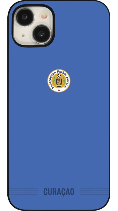 Coque iPhone 15 Plus - Maillot de football Curaçao 2026 personnalisable