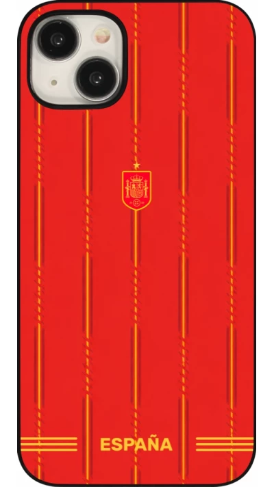 iPhone 15 Plus Case Hülle - Spanien 2026 personalisierbares Fussballtrikot