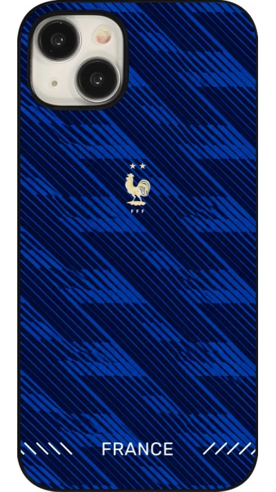 Coque iPhone 15 Plus - Maillot de football France 2026 personnalisable