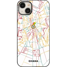Coque iPhone 15 Plus - Maillot de football Ghana 2026 personnalisable