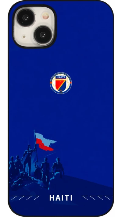 iPhone 15 Plus Case Hülle - Haiti 2026 personalisierbares Fussballtrikot