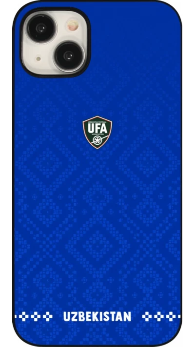 iPhone 15 Plus Case Hülle - Usbekistan 2026 personalisierbares Fussballtrikot