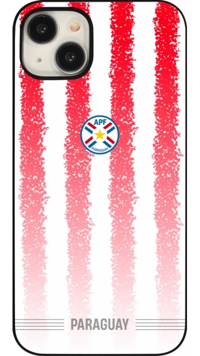 iPhone 15 Plus Case Hülle - Paraguay 2026 personalisierbares Fussballtrikot