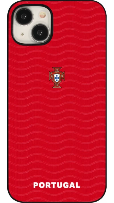 iPhone 15 Plus Case Hülle - Portugal 2026 personalisierbares Fussballtrikot