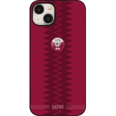 iPhone 15 Plus Case Hülle - Qatar 2026 personalisierbares Fussballtrikot