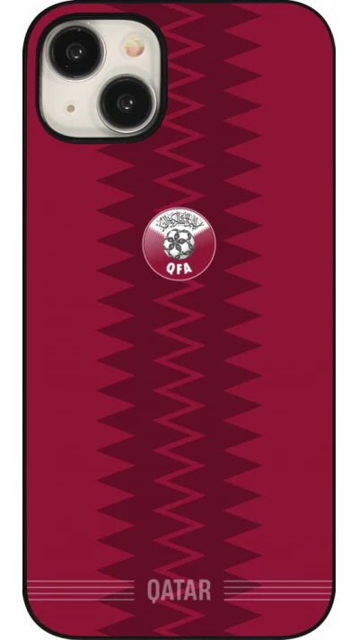 iPhone 15 Plus Case Hülle - Qatar 2026 personalisierbares Fussballtrikot