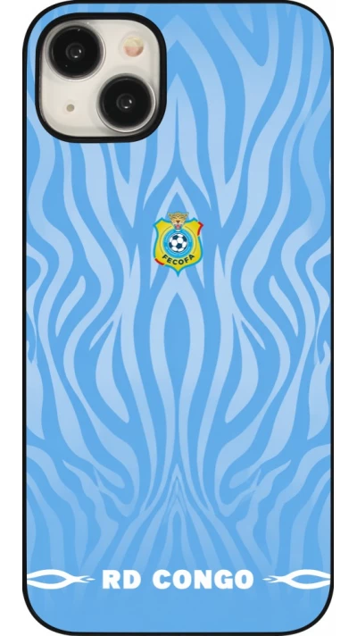 Coque iPhone 15 Plus - Maillot de football RD Congo 2026 personnalisable