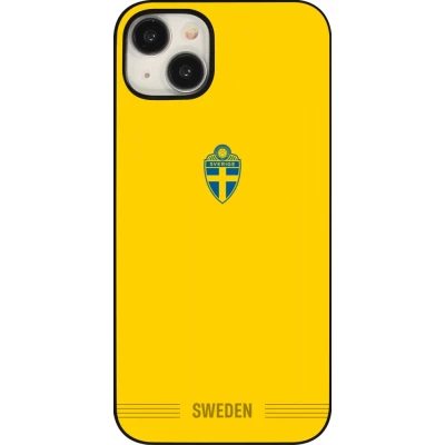 iPhone 15 Plus Case Hülle - Schweden 2026 personalisierbares Fussballtrikot