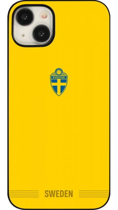 iPhone 15 Plus Case Hülle - Schweden 2026 personalisierbares Fussballtrikot
