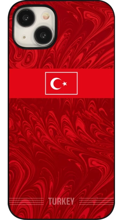 iPhone 15 Plus Case Hülle - Türkei 2026 personalisierbares Fussballtrikot