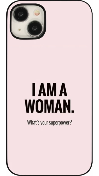 iPhone 15 Plus Case Hülle - I am a woman