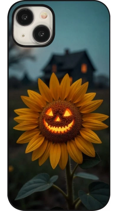 iPhone 15 Plus Case Hülle - Halloween 2026 Evil Sunflower