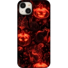 iPhone 15 Plus Case Hülle - Halloween 2026 Pattern Halloween
