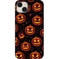 iPhone 15 Plus Case Hülle - Halloween 2026 Pattern Pumpkins