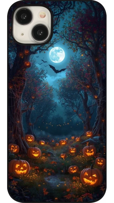 iPhone 15 Plus Case Hülle - Halloween 2026 Road of Pumpkins