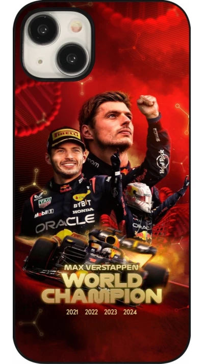 iPhone 15 Plus Case Hülle - Max Verstappen Champion 2023