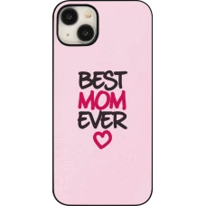 iPhone 15 Plus Case Hülle - Mom 2023 best Mom ever pink