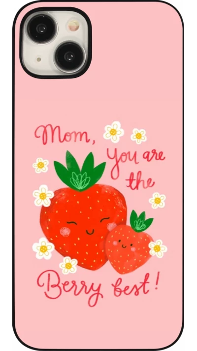 iPhone 15 Plus Case Hülle - Mom 2026 Berry best