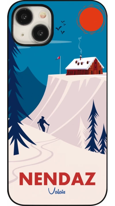 iPhone 15 Plus Case Hülle - Nendaz Cabane Ski