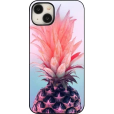 Coque iPhone 15 Plus - Purple Pink Pineapple