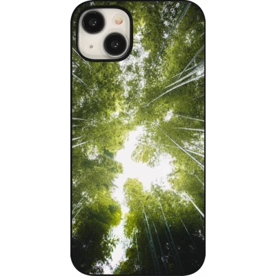 Coque iPhone 15 Plus - Spring 23 forest blue sky