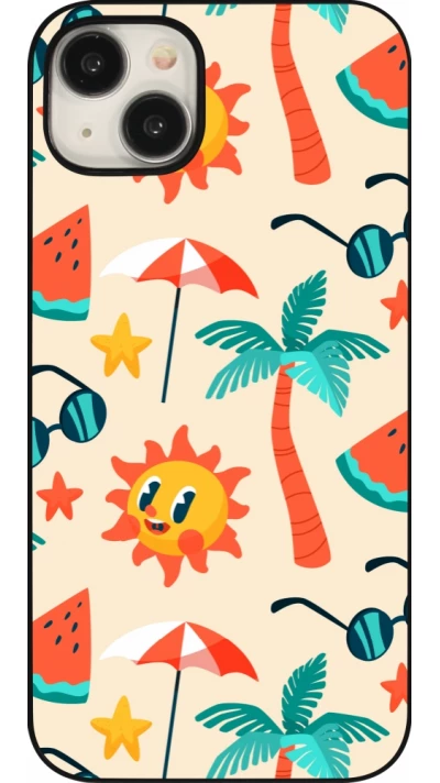 Coque iPhone 15 Plus - Summer 2025 Pattern soleil