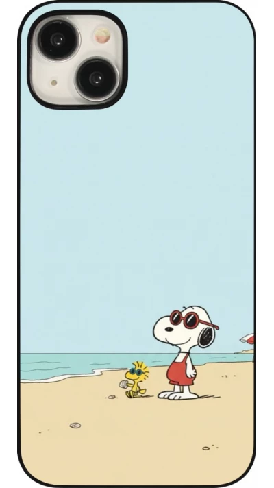 iPhone 15 Plus Case Hülle - Snoopy on the beach Summer 2026