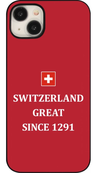 iPhone 15 Plus Case Hülle - Switzerland Great Since 1291