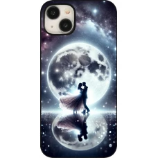 iPhone 15 Plus Case Hülle - Valentin 2024 Liebe unter dem Mond