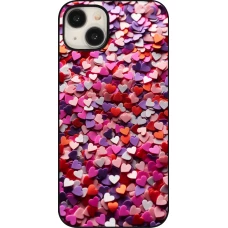 iPhone 15 Plus Case Hülle - Valentin 2025 Konfetti