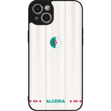 iPhone 15 Plus Case Hülle - Silikon schwarz Algerien 2026 personalisierbares Fussballtrikot