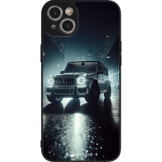 iPhone 15 Plus Case Hülle - Silikon schwarz Mercedes G AMG Nacht