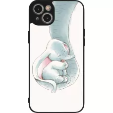 iPhone 15 Plus Case Hülle - Silikon schwarz Mom 1903