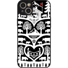 iPhone 15 Plus Case Hülle - Silikon schwarz Poya Schweiz 2 schwarz