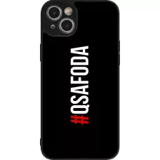 iPhone 15 Plus Case Hülle - Silikon schwarz Qsafoda 1