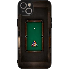 iPhone 15 Plus Case Hülle - Silikon schwarz Sports 2026 Billard