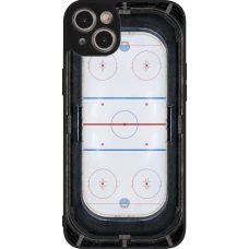 iPhone 15 Plus Case Hülle - Silikon schwarz Sports 2026 Hockey
