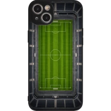 iPhone 15 Plus Case Hülle - Silikon schwarz Sports 2026 Soccer