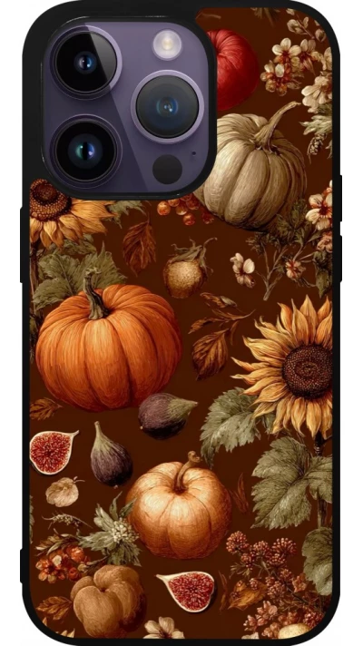 Coque iPhone 15 Pro - Silicone rigide noir Autumn 26 Autumn still life