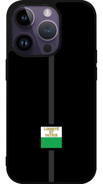 iPhone 15 Pro Case Hülle - Silikon schwarz Kanton VD schwarz