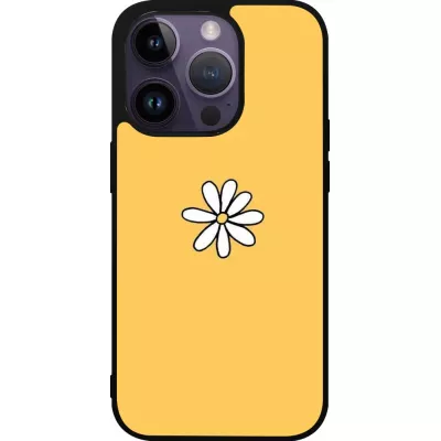 iPhone 15 Pro Case Hülle - Silikon schwarz Easter 2023 daisy