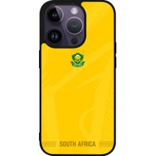 iPhone 15 Pro Case Hülle - Silikon schwarz Südafrika 2026 personalisierbares Fussballtrikot