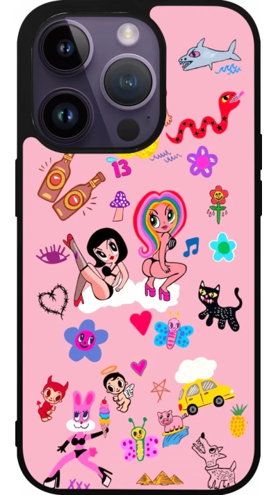 iPhone 15 Pro Case Hülle - Silikon schwarz Karol G La Bichota Manana Sera Bonito