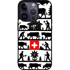 iPhone 15 Pro Case Hülle - Silikon schwarz Poya Schweiz 1