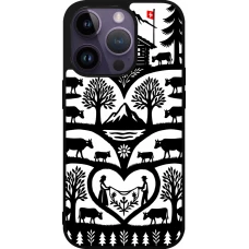 iPhone 15 Pro Case Hülle - Silikon schwarz Poya Schweiz 2