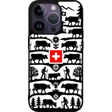 iPhone 15 Pro Case Hülle - Silikon schwarz Poya Schweiz 3