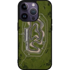 iPhone 15 Pro Case Hülle - Silikon schwarz Sports 2026 Circuit