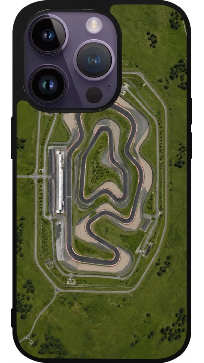 iPhone 15 Pro Case Hülle - Silikon schwarz Sports 2026 Circuit