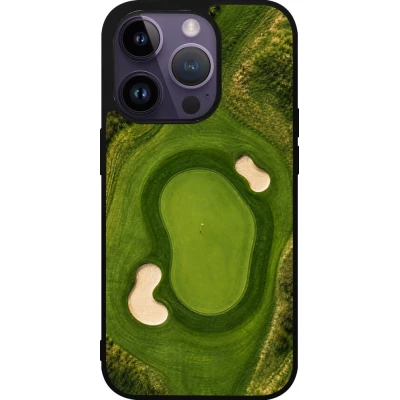 Coque iPhone 15 Pro - Silicone rigide noir Sports 2026 Golf